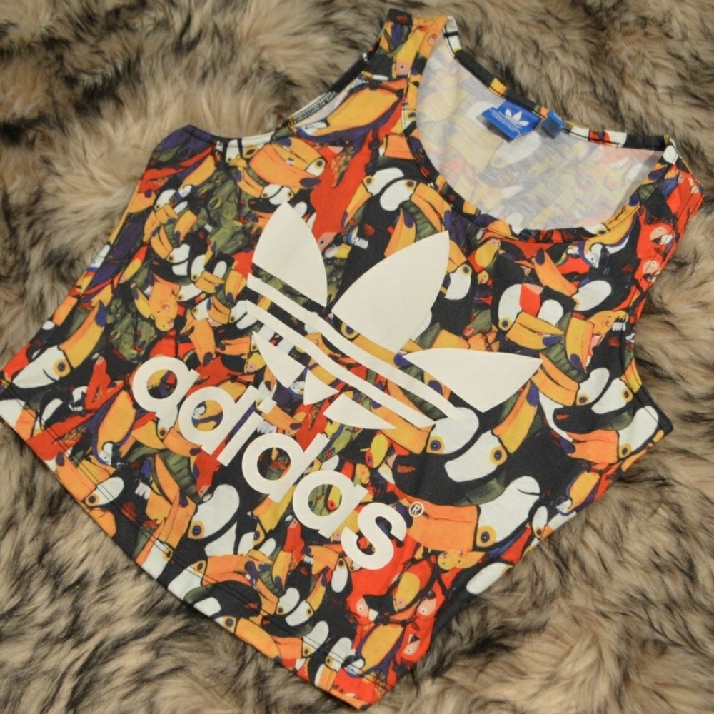 Adidas Originals Toucan Crop Top